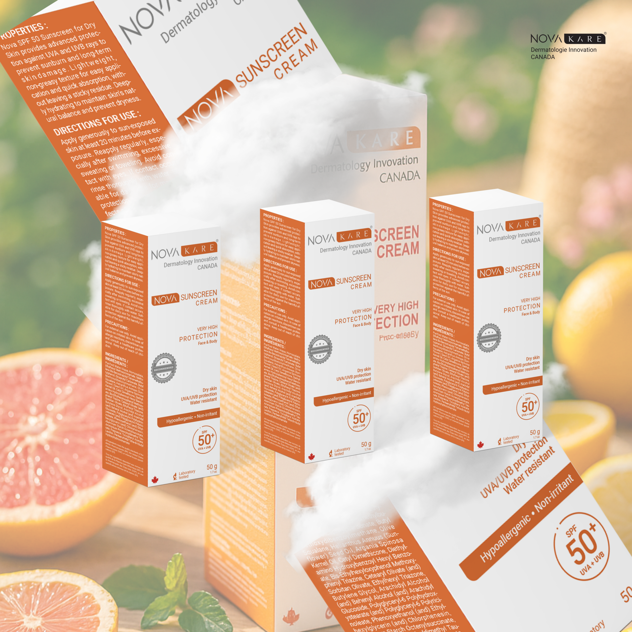 NOVA Sunscreen Cream SPF 50+ – Image 3