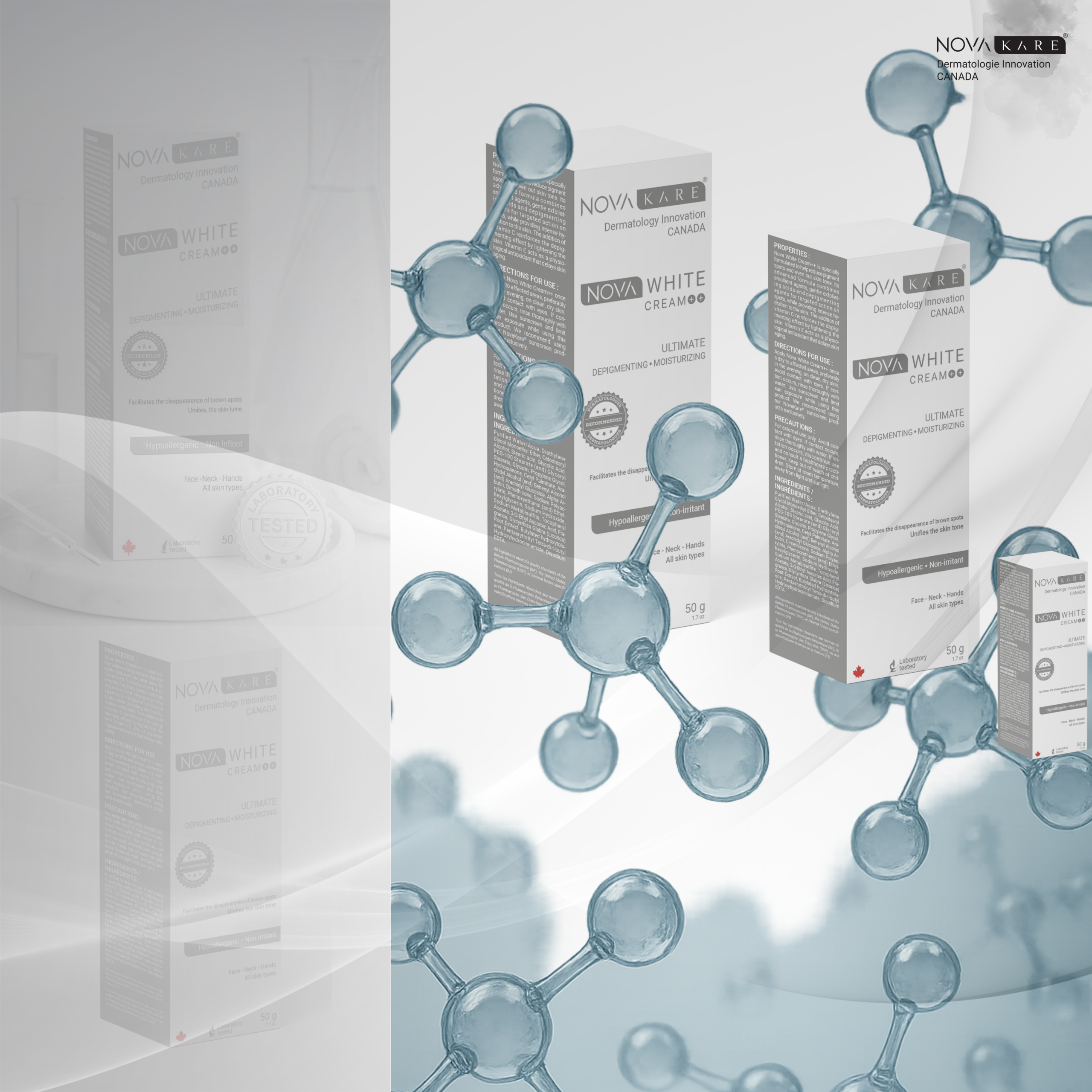NOVA White Cream - Crème éclaircissante NovaKare